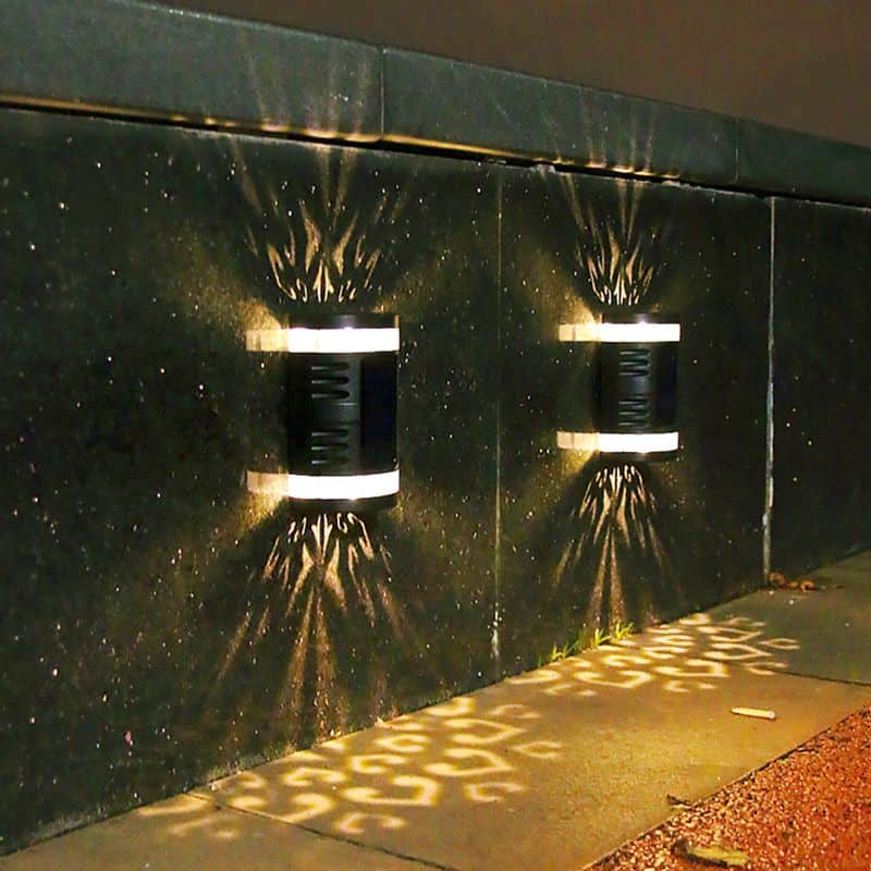 Solcell Vägglampa Design