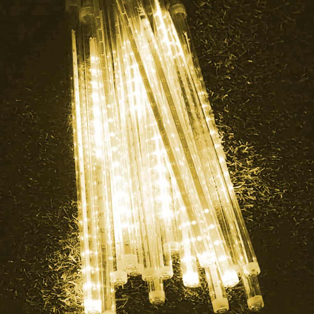 Ljusslinga Balkong Solcell 10 Gul Led-Tub