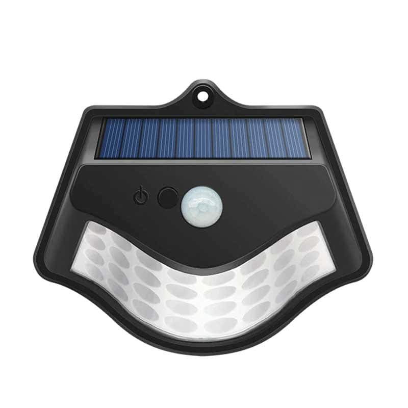 Solcell Vägglampa 32 Led Svart