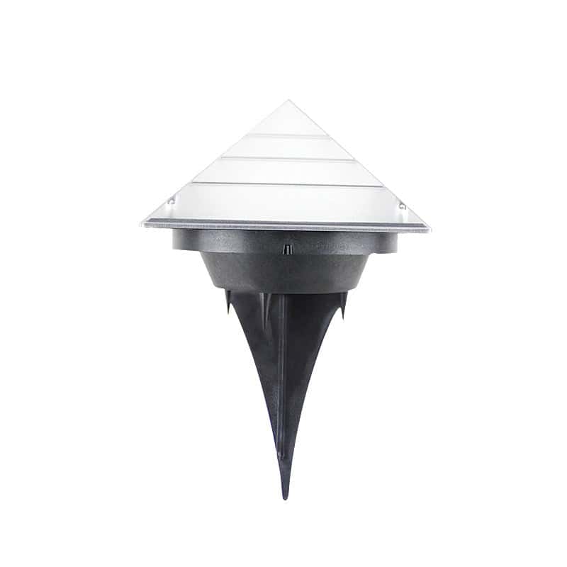 Solcellsbelysning Utomhus Med Markspett "Kristallpyramid" (Pinne)