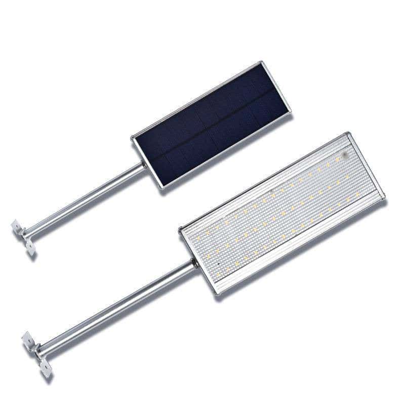 Solcellslampa Utomhus Vägg Mini 48 Led I Alu