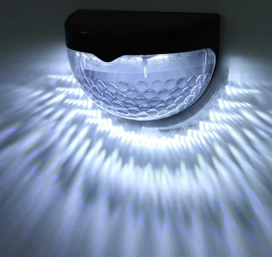 Solcell Vägglampa "Svart Hem"