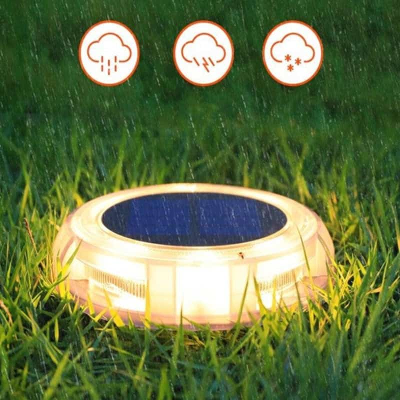 Solcellslampa Mark "Trädgårdsljusboj" (12Led)