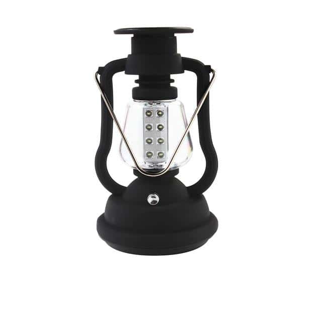 Solcellslykta Modern Svart Trädgård 16 Led