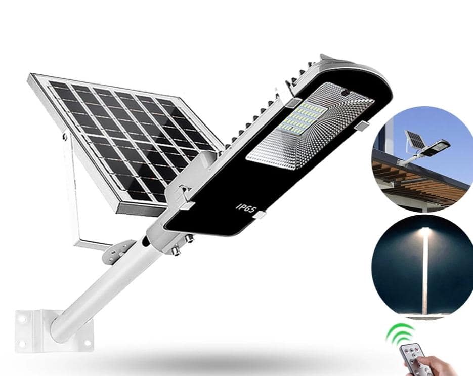 Gatulampa Solcell Utomhus 20/50/100 Watt
