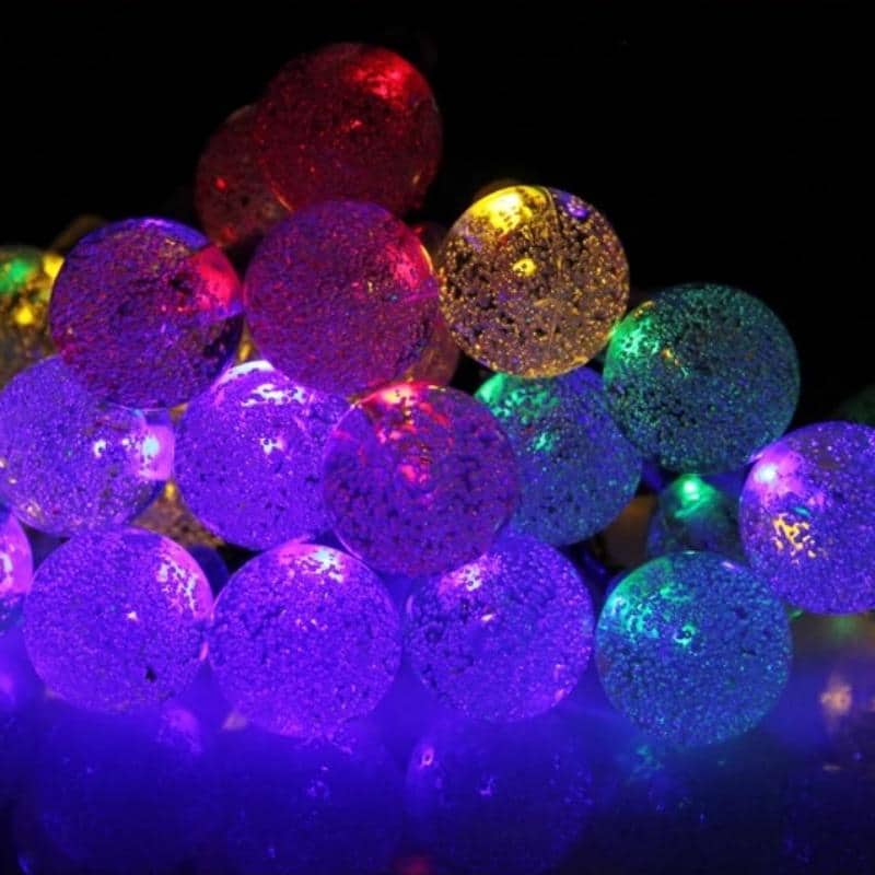 Ljusslinga Solcell Utomhus 30 Bubbelboll