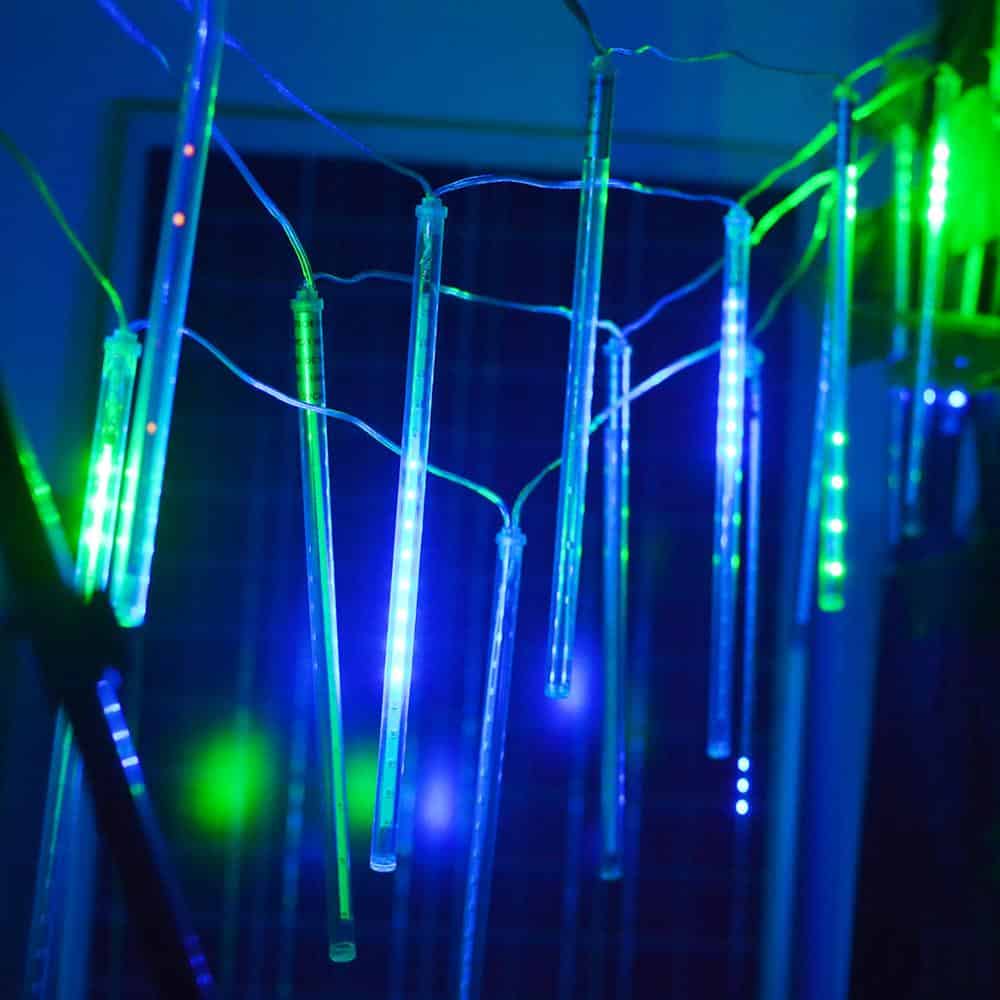 Ljusslinga Balkong Solcell 10 Grön Led-Tub
