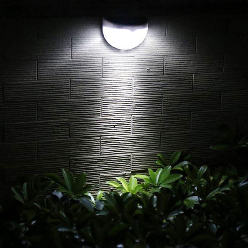 Solcell Vägglampa "Vitt Hem"