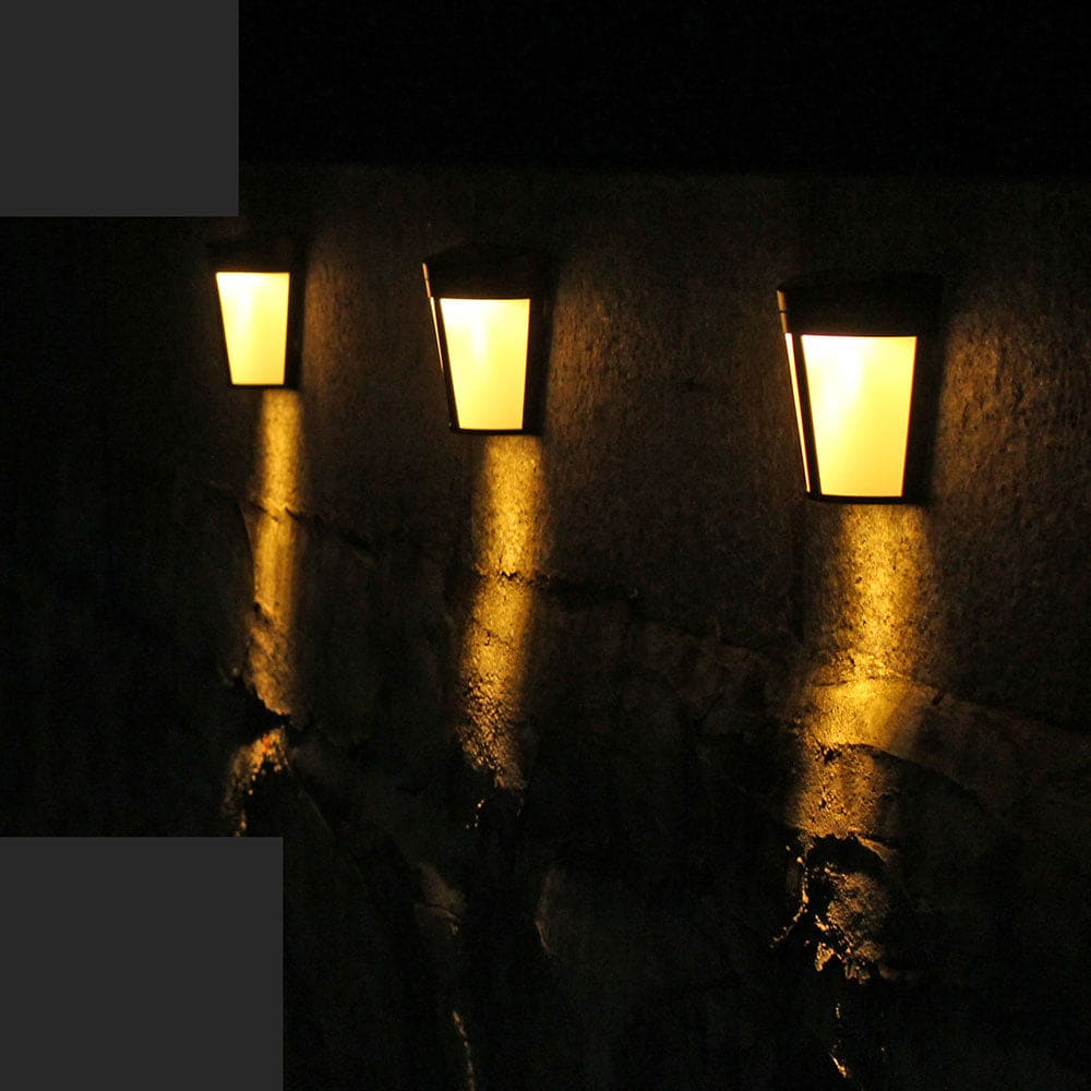 Solcell Vägglampa "Mini Hem"