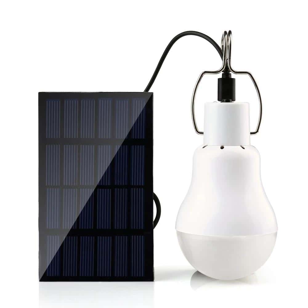 Glödlampa Solcell Sol Autonom 15 Watt