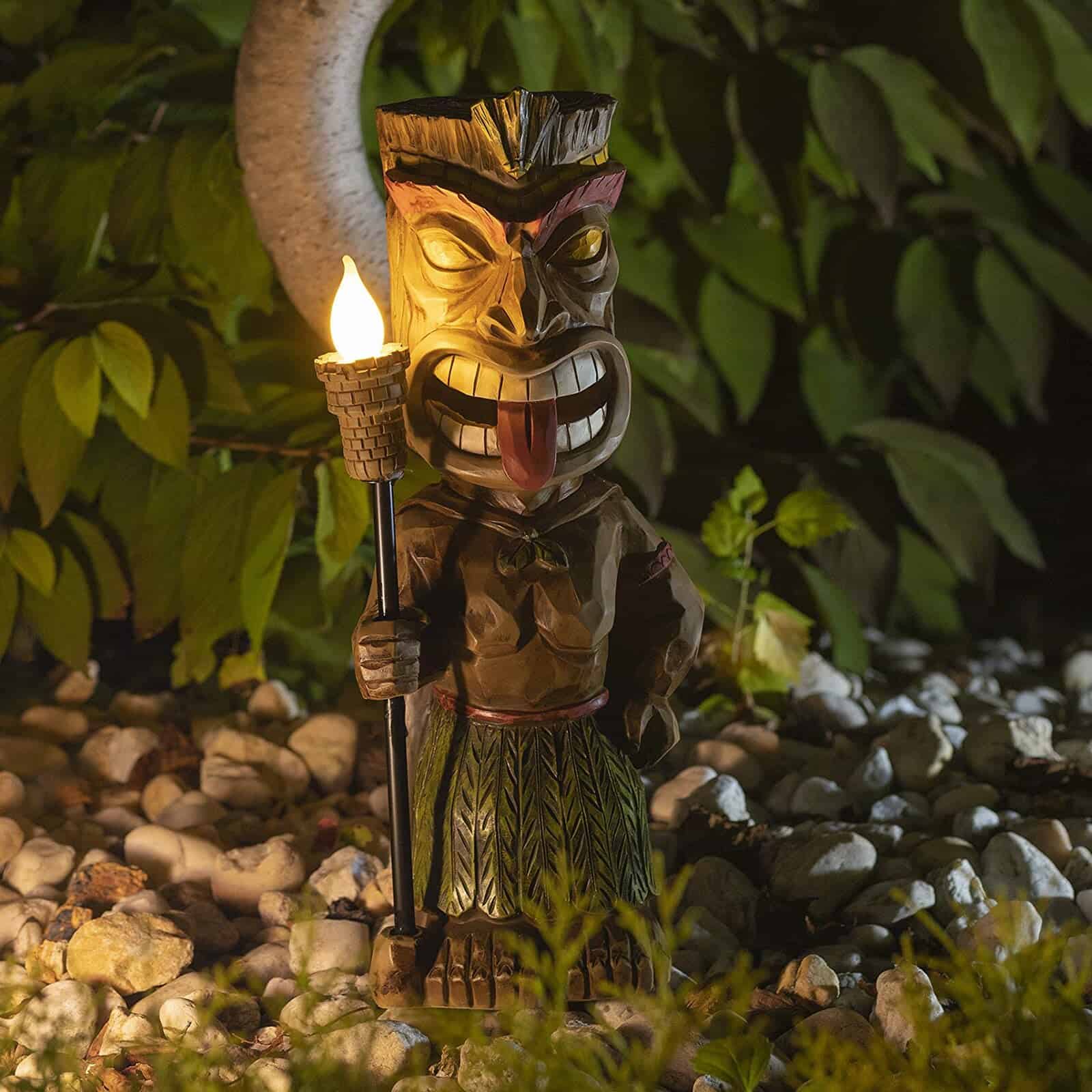 Solcellsdekoration Trädgård "Utomhus Lysande Totem"